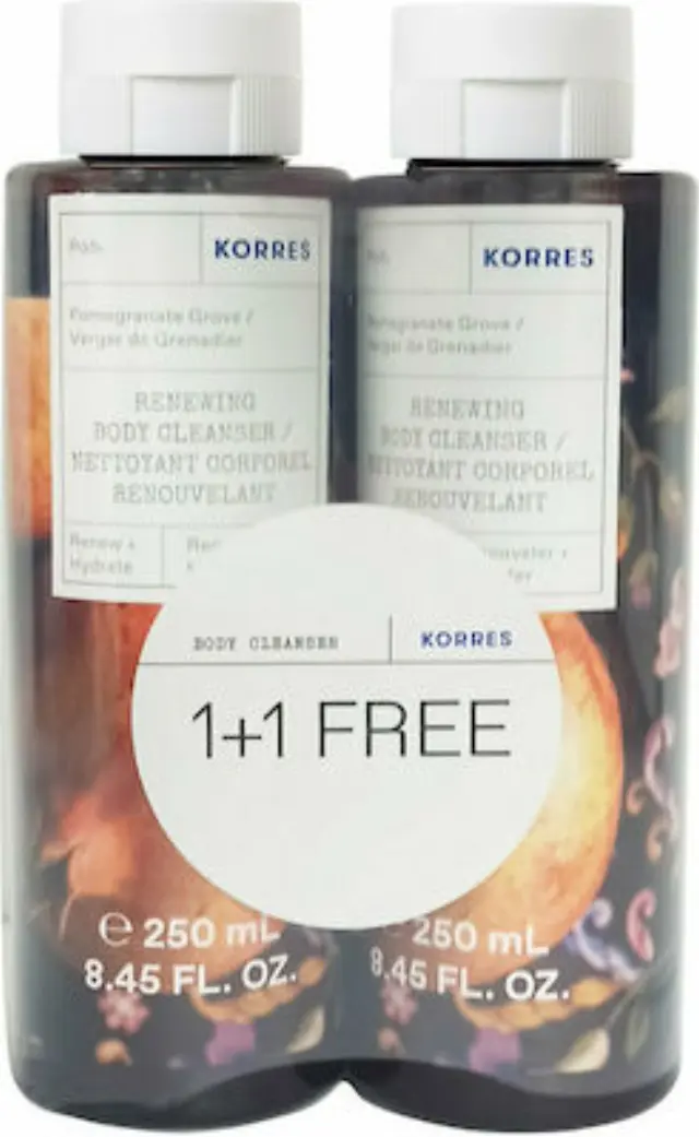 Korres Pomegranate Αφρόλουτρο (2x250ml) 500ml 2