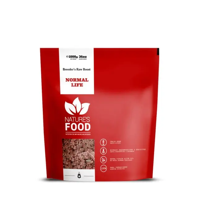 Nature s Food Normal Life Ωμή Τροφή Σκύλου Κοτόπουλο 1kg