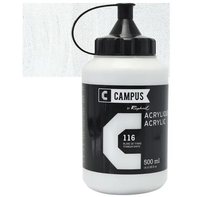 Ακρυλικό Raphael Campus - 116 Titanium White - 500ml