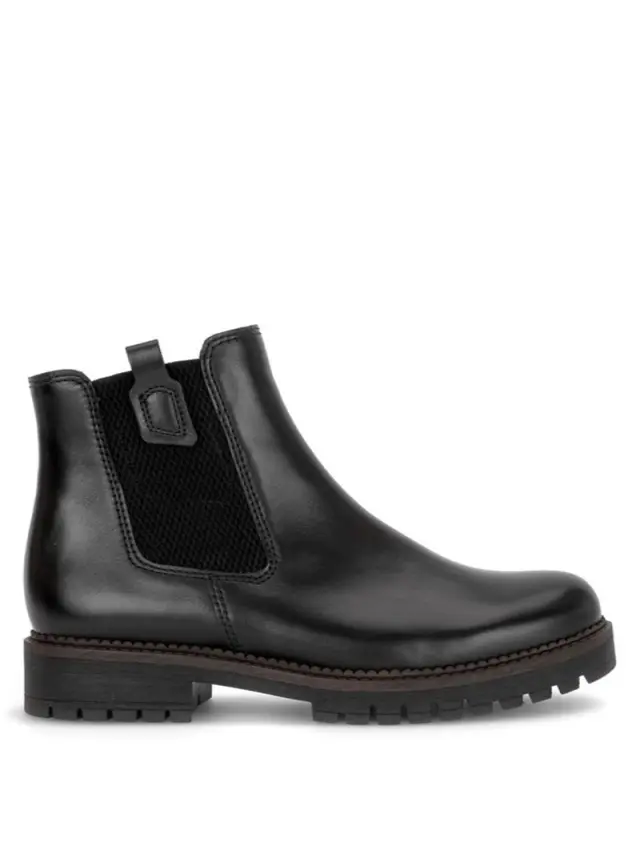 Gabor Μποτάκια Γυναικείο δέρμα Μαύρο GAB/802401 001-BLACK 3