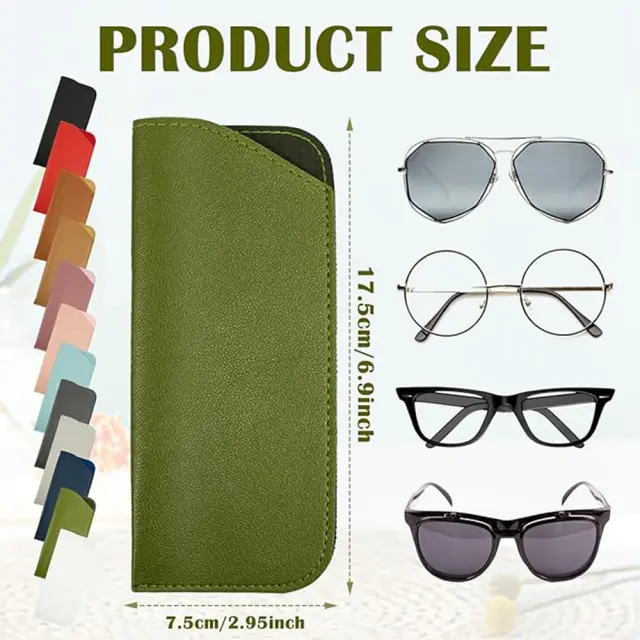Techsuit - Glasses Case (ETSP3) - Slim Design, 175 x 75mm - Ροζ 2
