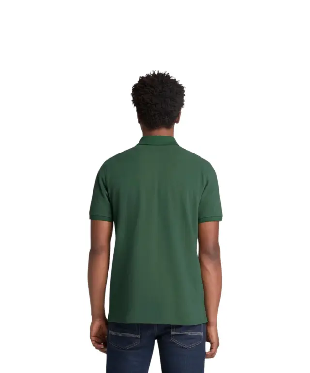 Timberland - Ανδρικό T-shirt Polo με Λογότυπο TB0A6VDP-A6X Πράσινο - S 2
