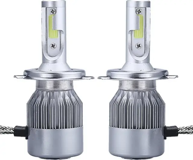 LMS Λάμπες Αυτοκινήτου & Μοτοσυκλέτας Headlight Kit H4 LED 6000K Ψυχρό Λευκό 9-32V 60W 2τμχ