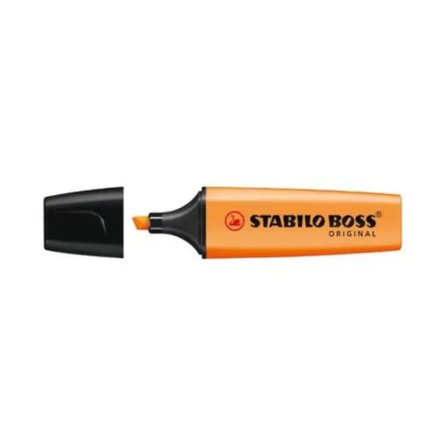 Μαρκαδόρος Υπογράμμισης STABILO BOSS 70/54 2 - 5 mm (Πορτοκαλί) (70/54) (STB0004)