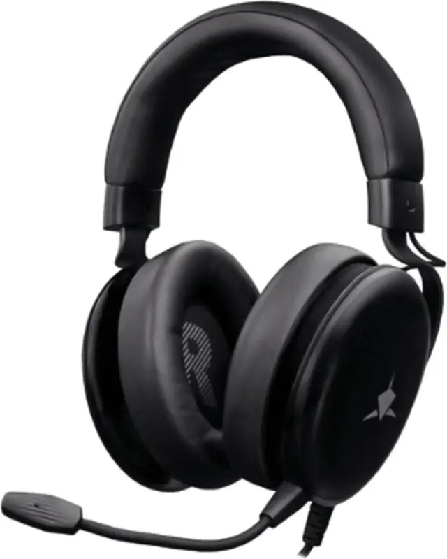 White Shark Elephant GH-2540 Gaming Headset Stereo 2.0 με Οδηγούς 50mm, Αποσπώμενο Μικρόφωνο + Σύνδεση 3.5mm για PC, PS4, PS5 – Μαύρο