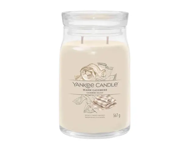 Αρωματικό Κερί Yankee Candle με διάρκεια καύσης έως 80 ώρες και άρωμα Warm Cashmere1701379E 2