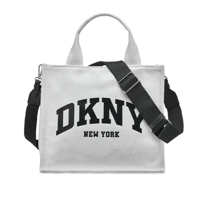 Γυναικεία Τσάντα Χειρός/Ώμου DKNY Hadlee Md Tote R41AOR57-MMW Marshmallow Γκρι - One Size
