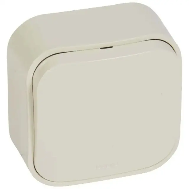 One-way switch Forix - surface mounting - IP 2X - 10 AX - 250 V~ - ivory