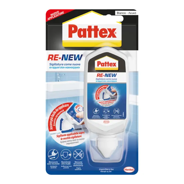 ΣΙΛΙΚΟΝΗ ΛΕΥΚΗ ΑΡΜΩΝ RENEW PATTEX
