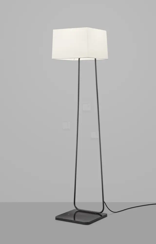 PAD Floor Luminaire Μαύρο Ματ E27 IP20