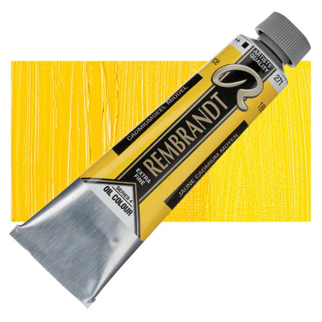 Λάδι Talens Rembrandt - 271 Cadmium Yellow Medium - 40ml