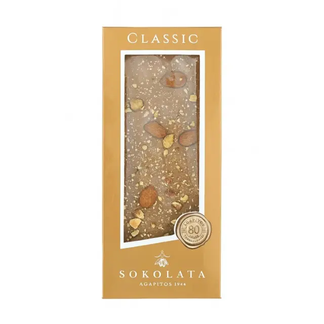 Agapitos Almonds & Milk Chocolate 110gr