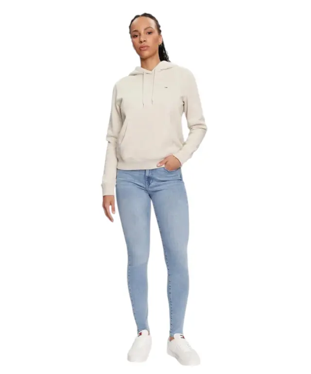 Tommy Hilfiger - Γυναικείο Ψηλόμεσο Παντελόνι Τζιν Sylvia DW0DW19268-1AB Μπλε Ανοιχτό 3