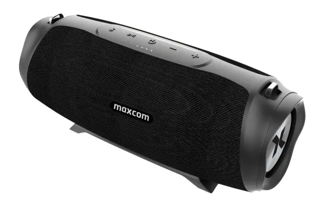 Φορητό Ηχείο Bluetooth με Λειτουργεία Powerbank Maxcom Momotombo MX301 TWS 30W RMS Μαύρο IP67 με Ενσωματωμένο Μικρόφωνο 3