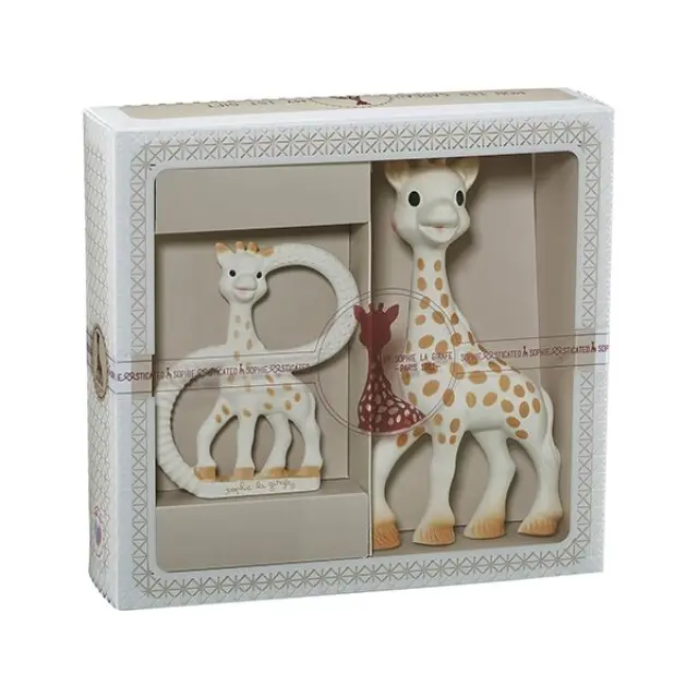 Sophie La Girafe Σόφι η καμηλοπάρδαλη Σετ Δώρου Μασητικό Οδοντοφυΐας από 0+ μηνών S000001