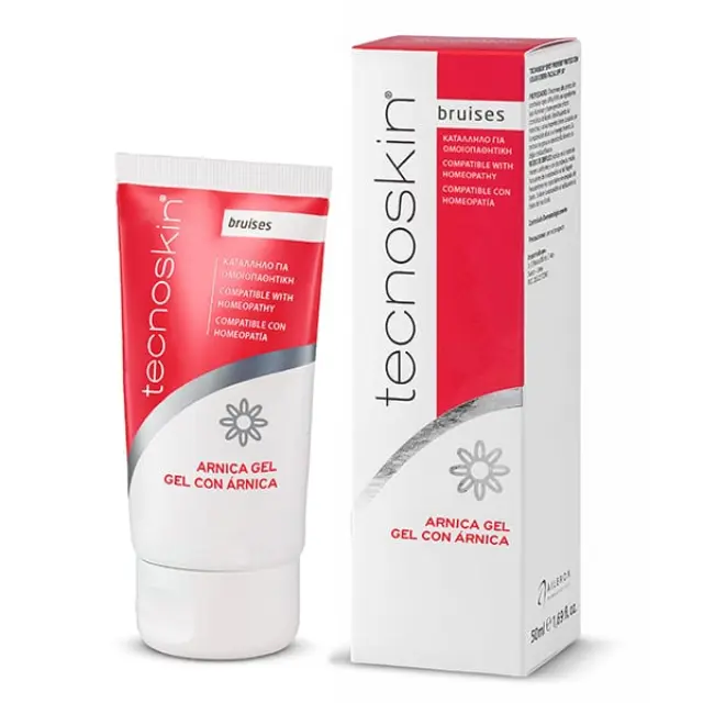 TECNOSKIN Arnica Gel με Αντιφλεγμονώδεις Ιδιότητες για Τραυματισμούς, Μώλωπες & Οιδήματα, 50ml