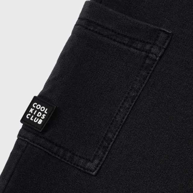 Mini 2 έως 10 ετών Παντελόνι τζιν cargo Better Cotton γκρι σκούρο - 8Ε 3