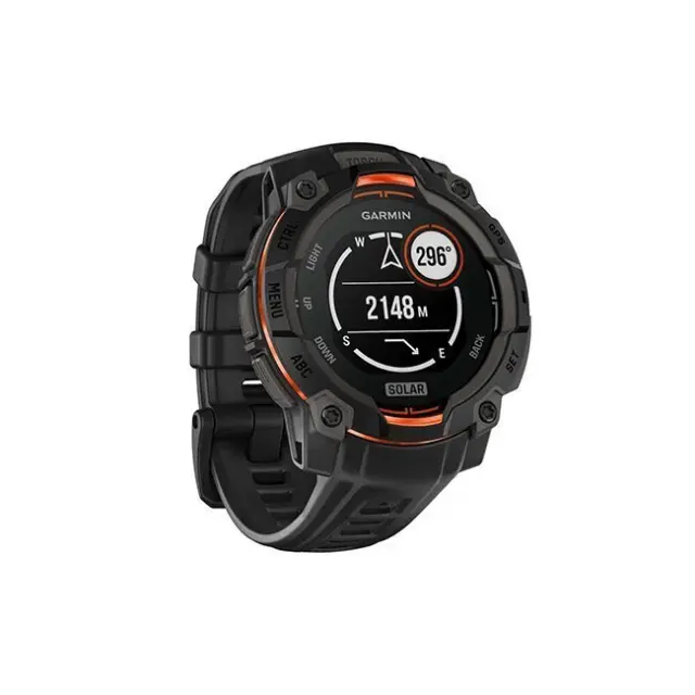 Garmin Instinct 3 Solar 45mm Black / Orange (010-02934-00) 2