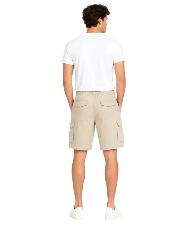 Norway Nautical School - Ανδρική Βερμούδα Cargo 858527-BEIGE Μπεζ 2
