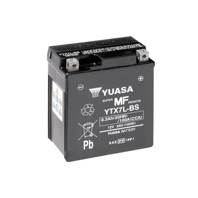 Μπαταρία Μοτοσυκλέτας YUASA YTX7L-BS 12V 6Ah