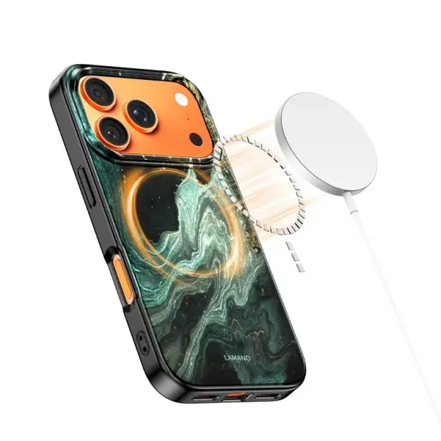Tech-Protect® Lamano MagSafe Θήκη για iPhone 17 Pro/18 Pro- Verde Aura 2