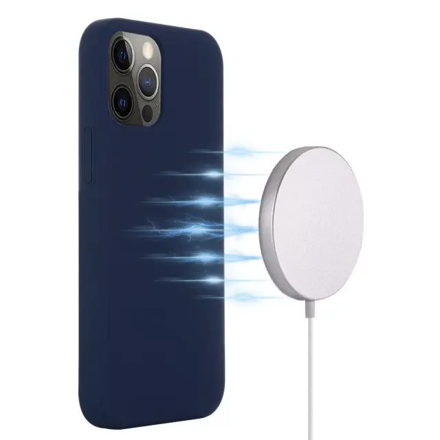 Θήκη Σιλικόνης με Magsafe για iPhone 14 Pro Max - Blue OEM