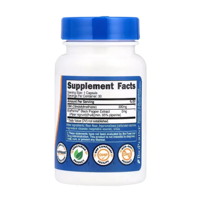 Nutricost DIM Capsules 300 mg 30 Capsules 2