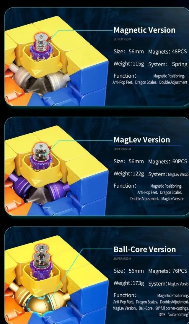 MoYu Super RS3 M 3X3 (MagLev) 2