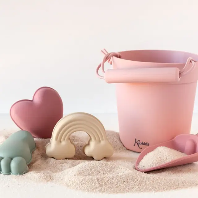Σετ Κουβαδάκια Παραλίας Pink 5τμχ. 2