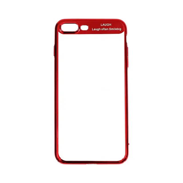 Θήκη Σιλικόνης Fashion Silicone Case Για Apple iPhone 7 Plus / 8 Plus Κόκκινη