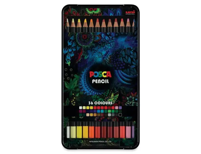 Σετ Ξυλομπογιές Uni Posca KPE-200 - 36 τεμάχιαKPE-200 36C