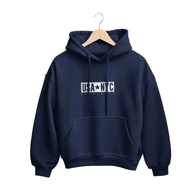 Φούτερ Noshame® Navy με τύπωμα - 3025120 - XXL