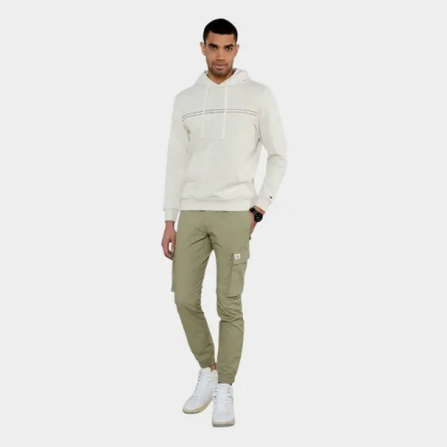 Tommy Hilfiger - Ανδρικό Φούτερ Regular Entry Graphic Hoodie DM0DM20847-AE3 Μπεζ - 2XL 2