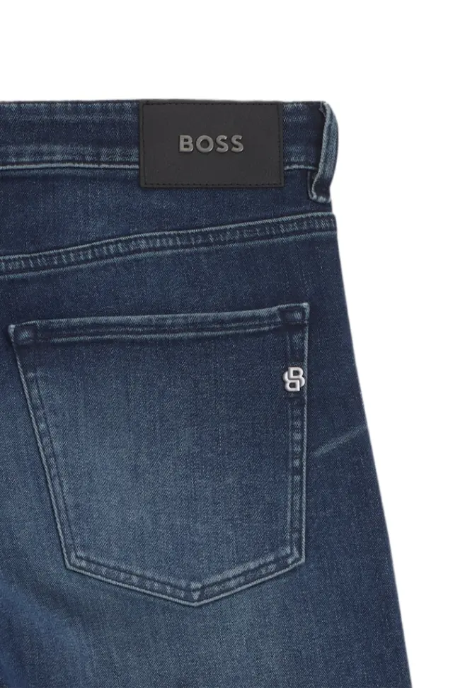 Boss ανδρικό παντελόνι τζιν slim fit 50564359-1 2