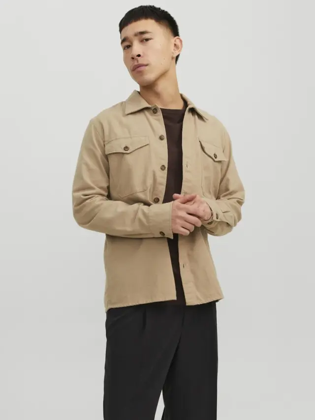 JJEEDDIE OVERSHIRT LS NOOS crockery 3