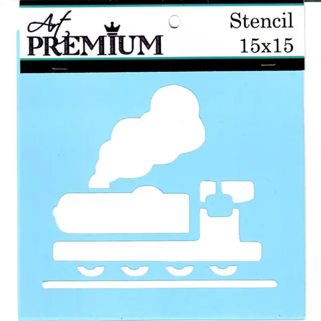Στένσιλ Art Premium - 15x15cm - Τραίνο