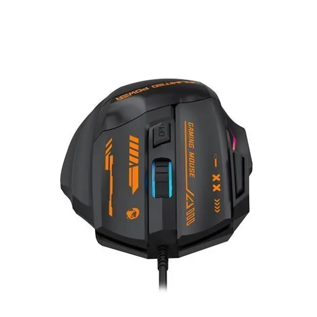 Wozinsky Gaming Mouse WMGK-1179W Wired Optical 7200DPI with Backlight Black 3
