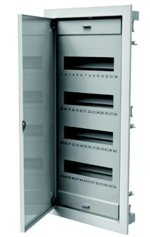 Consumer unit 56v z/a with met. door C.1548 Pawbol