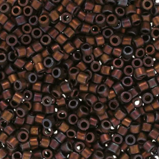 Χάντρα Miyuki Delica 10/0 - DBM0312 - Matte Metallic Dark Copper ~7gr
