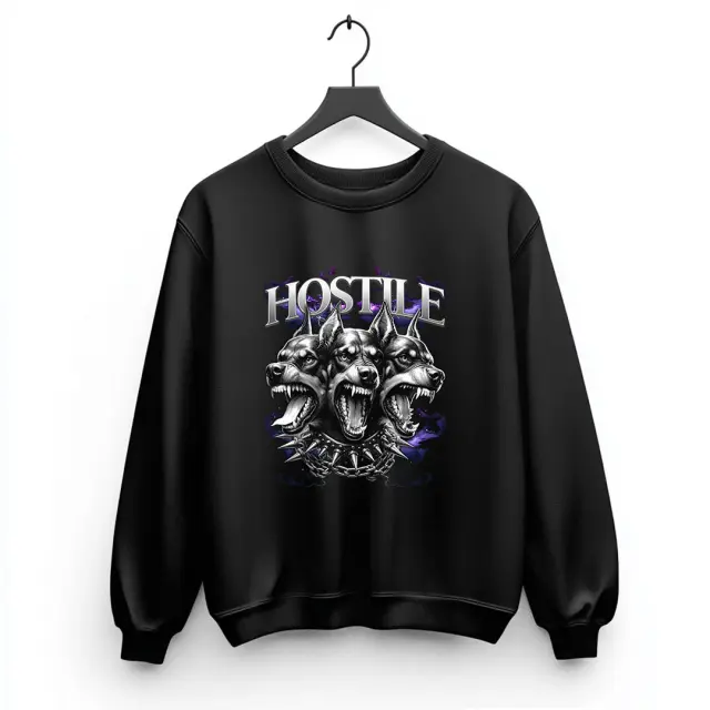 Φούτερ Noshame® Μαύρο με τύπωμα - 3025056 - XXL