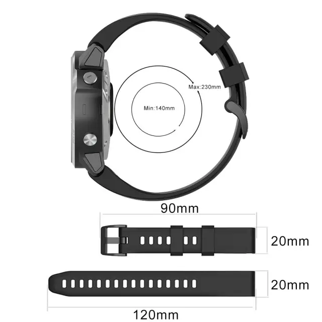 Sonique Smooth Λουράκι Σιλικόνης 20mm για Huawei Watch GT3 42mm/GT3Pro 43mm/GT2 42mm - Πορτοκαλί 2