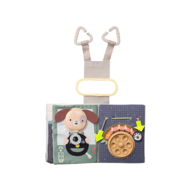 Κρεμαστό Παιχνίδι Δραστηριοτήτων Taf Toys Ride Time Busy Book Τ-13825