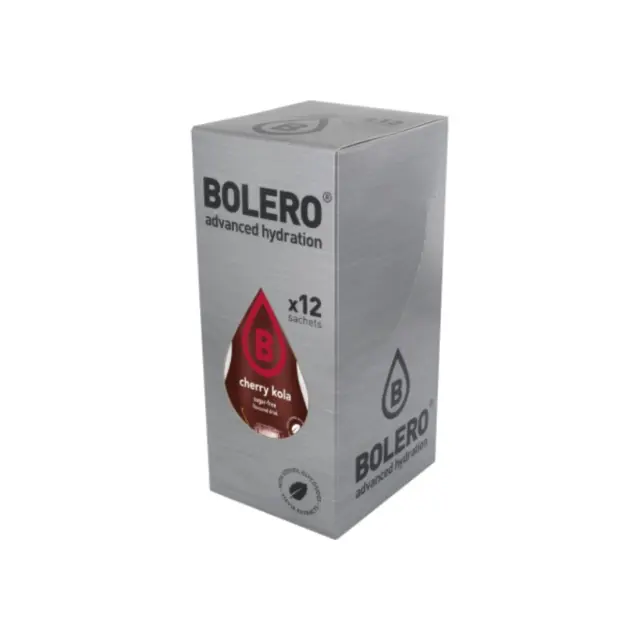 BOLERO Κεράσι & Κόλα - Χυμός σε σκόνη για 1,5L (Κουτί των 12) 9gr