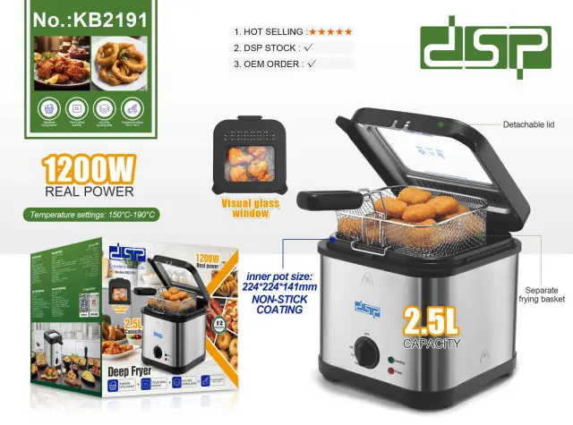 Φριτέζα - Deep Fryer - KB2191 - DSP - 618885 3