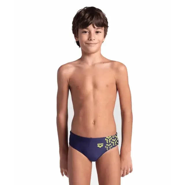 Arena Boy's Kikko V Graphic Swim Briefs Slip Μπλε Σκούρο 006722-760 (Arena)