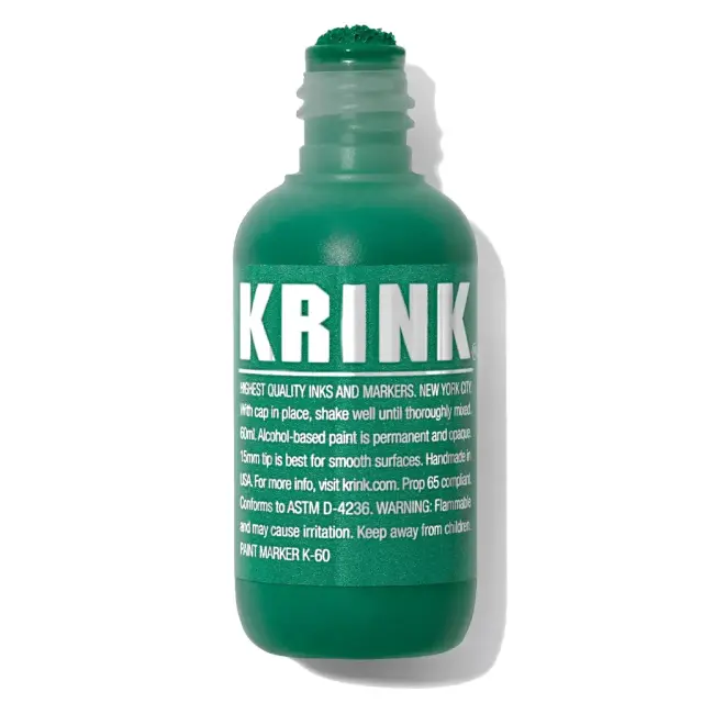 KRINK Squeeze Paint Marker 10 K-60 Green