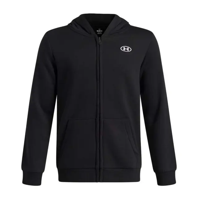 Under Armour Boy's Rival Fleece Full-Zip Hoodie Μαύρο 6013383-008 (Under Armour)