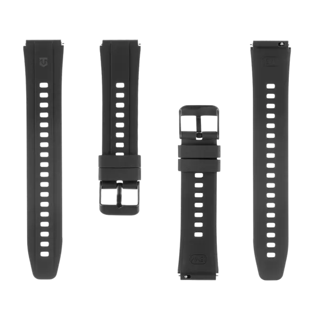 Tactical Quick Release Silicone Band 18mm Black 3