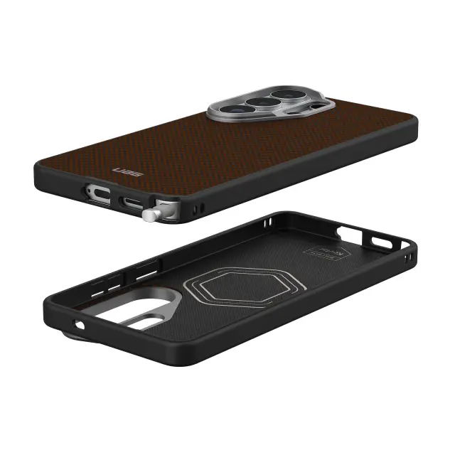 UAG Fibr Armr, Orange/Charcoal - Samsung Galaxy S26 Ultra 2