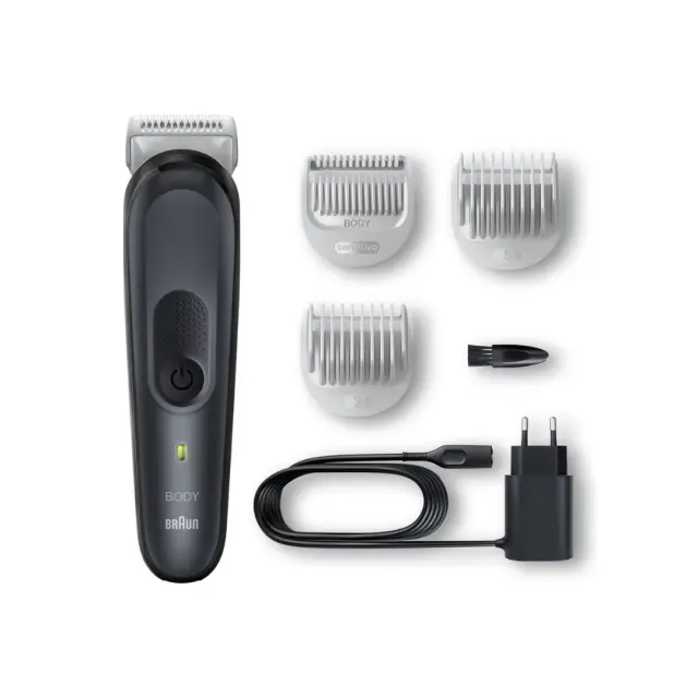 Επαναφορτιζόμενη Μηχανή Braun Series 3 BG3350 Κατάλληλη για το Σώμα με Τεχνολογία SkinShield 3
